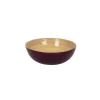 Bamboo Small Salad Bowl in Blackberry - Set of 4