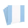 Bandol Stripe Light Blue Cocktail Napkin - package of 20