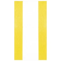 Bandol Stripe Paper Guest Towel Napkins in Yellow - 15 Per Package
