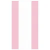 Bandol Stripe Paper Guest Towel Napkins in Petal Pink - 15 Per Package