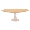 Baroque Glass Cake Stand in Gold