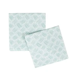 Basketry Mist Paper Linen Luncheon Napkins - 15 Per Package