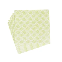Basketry Moss Green Paper Linen Dinner Napkins - 12 Per Package