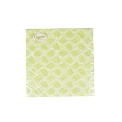 Basketry Moss Green Paper Linen Dinner Napkins - 12 Per Package