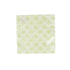 Basketry Moss Green Paper Linen Luncheon Napkins - 15 Per Package