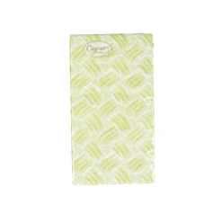 Basketry Moss Green Paper Linen Guest Towel Napkins - 12 Per Package