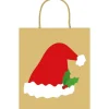 Be Merry Large Gift Bag 10"L x 4.75"W x 11.75"H - includes 1 bag