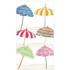 Beach Umbrellas Paper Guest Towel Napkins - 15 Per Package
