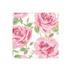 Bella Rosa Paper Cocktail Napkins in Pink - 20 Per Package