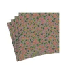Berries and Leaves Paper Cocktail Napkins in Soft Plum - 20 Per Package