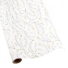Berry Branches Gift Wrapping Paper in White & Silver - 30" x 8' Roll