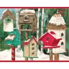 Birdhouses Classic Boxed Christmas Cards - includes 15 cards & envelopes