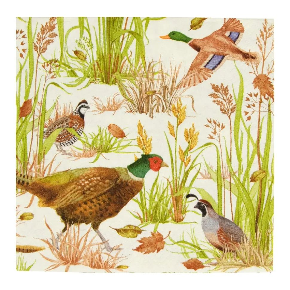 Birds Of A Feather Luncheon Napkins - 20 Per Package
