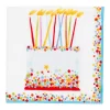 Birthday Cake Cocktail Napkins - 20 Per Package