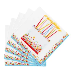 Birthday Cake Cocktail Napkins - 20 Per Package