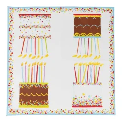 Birthday Cake Luncheon Napkins - 20 Per Package