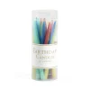 Birthday Candles in Bright Colors - 20 Candles Per Box