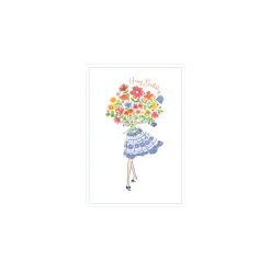 Birthday For Her - Set Of Six Greeting Cards And Envelopes