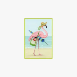 Birthday Party Animals - Set Of Six Greeting Cards And Envelopes