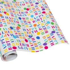 Birthday Surprise Gift Wrapping Paper - 30" x 8' Roll