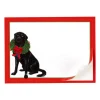 Black Labs Self-Adhesive Labels - 12 Per Package