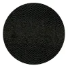 Black Lizard Coaster Round 8-In Felt