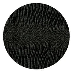 Black Lizard Coaster Round 8-In Felt