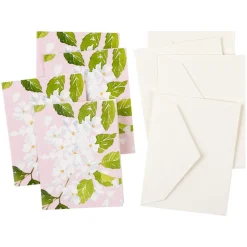 Blanc De Blancs Gift Enclosure Cards - 4 Mini Cards & 4 Envelopes