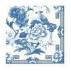 Blue & White Paper Luncheon Napkins - 20 Per Package
