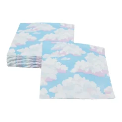 Blue Skies Cocktail Napkins - 20 Per Package