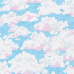 Blue Skies Gift Wrap - One 30" X 8' Roll