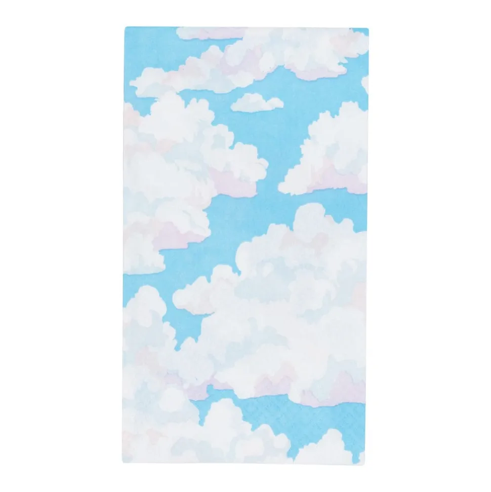 Blue Skies Guest Towel Napkins - 15 Per Package