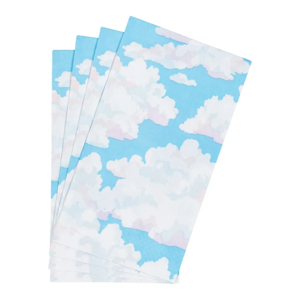 Blue Skies Guest Towel Napkins - 15 Per Package