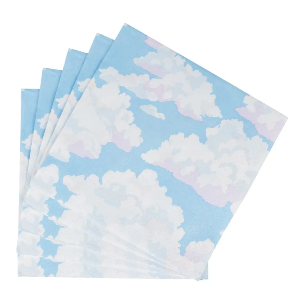 Blue Skies Luncheon Napkins - 20 Per Package