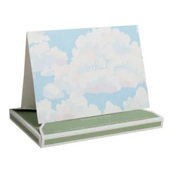 Blue Skies Thank You Notes - 8 Note Cards & 8 Envelopes