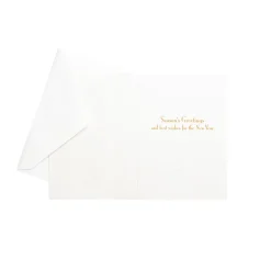 Botanical Noel And Fretwork Small Boxed Christmas Cards - includes 15 cards & envelopes