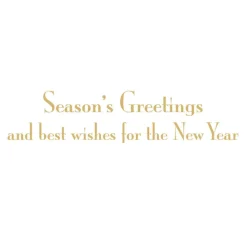 Botanical Noel And Fretwork Small Boxed Christmas Cards - includes 15 cards & envelopes