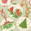 Botanical Ornaments Paper Dinner Napkins - 20 Per Package