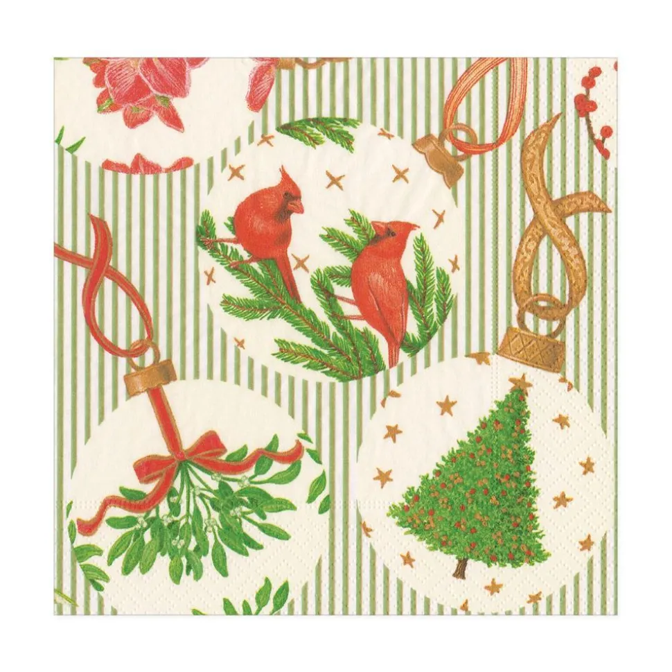 Botanical Ornaments Paper Luncheon Napkins - 20 Per Package