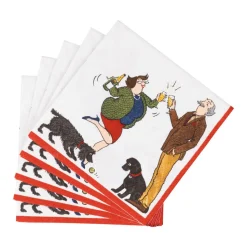 Bottoms Up Cocktail Napkins - 20 Per Package