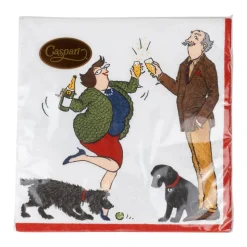 Bottoms Up Cocktail Napkins - 20 Per Package