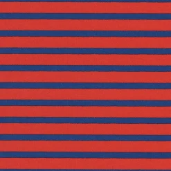 Bretagne Reversible Gift Wrapping Paper in Red & Blue - 30