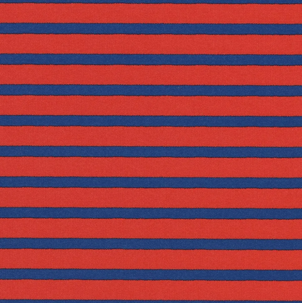 Bretagne Reversible Gift Wrapping Paper in Red & Blue - 30" x 8' Roll