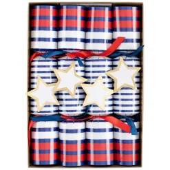Breton Stripe Eday Crackers-10 Inch Long/8In