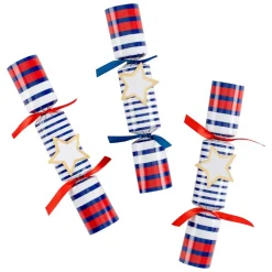 Breton Stripe Eday Crackers-10 Inch Long/8In