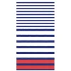 Breton Stripe Guest Towel Napkins in Blue - 15 Per Package