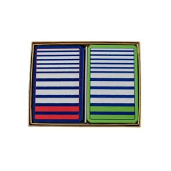 Breton Stripe Playing Cards - 2 Decks Included