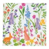 Bunny Field Cocktail Napkins - 20 Per Package