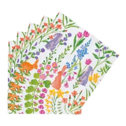 Bunny Field Cocktail Napkins - 20 Per Package