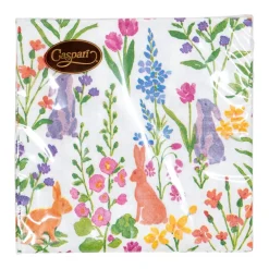 Bunny Field Cocktail Napkins - 20 Per Package